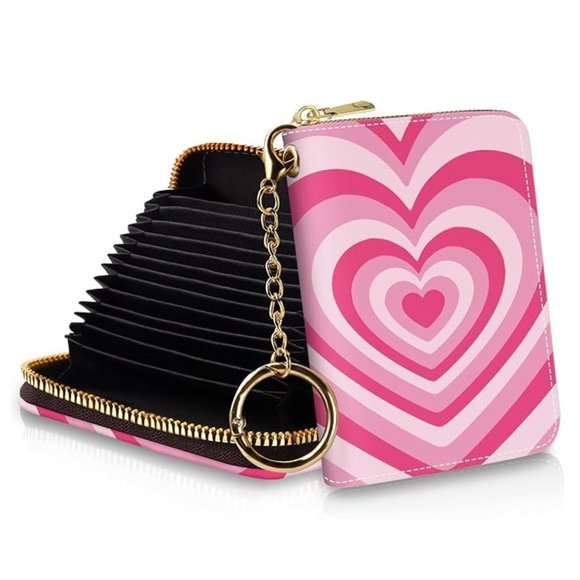 Heart Credit Card Holder RFID Wallet - Picture 1 of 5
